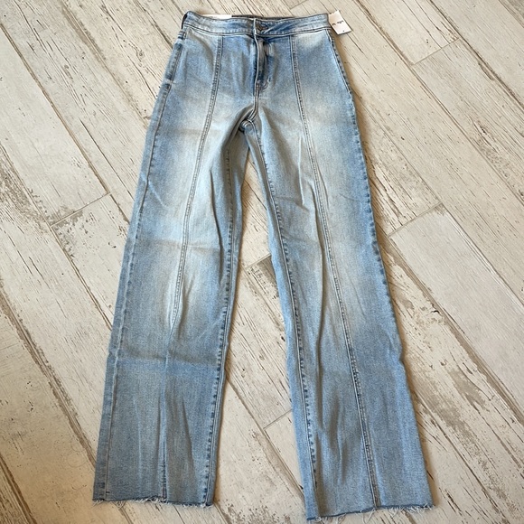 NWT Willow & Root The wide leg ultra high rise jeans - Picture 5 of 10